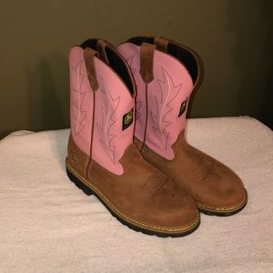 Leather Cowgirl/ Work Boots